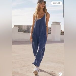 FP Movement by Free People Indigo Jumpsuit